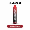 lana8000 LANA【抛棄式8000口】 精緻一次性電子煙 可充電