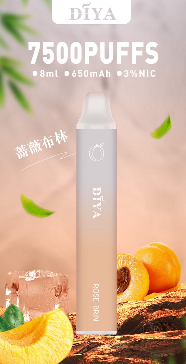 daya叮啞【抛棄式7500口】一次性電子煙 油艙加長