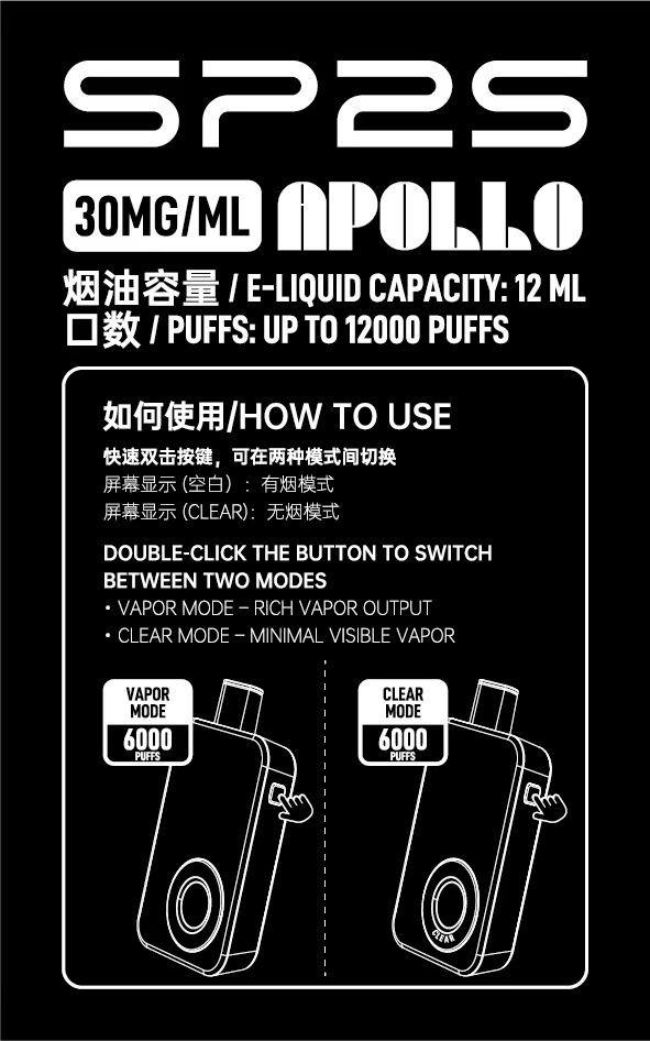 sp2s12000口一次性電子煙(可充電)【買十隻隨機贈送一隻,送完為止!!】 sp2s12000口一次性電子煙(可充電)【買十隻隨機贈送一隻,送完為止!!】