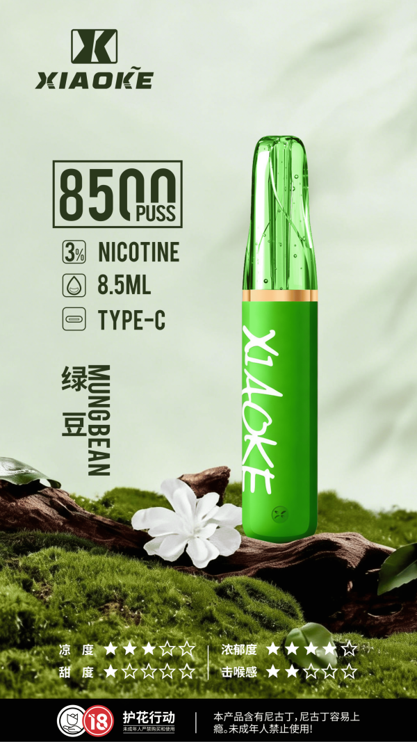 xiaoke 梟客 8500口一次性【顏值爆款:口紅系列】 xiaoke 梟客 8500口一次性【顏值爆款:口紅系列】