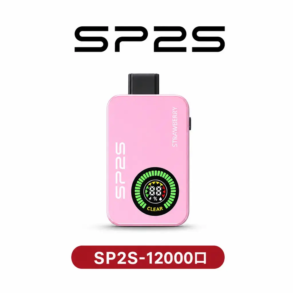 SP2S12000口一次性電子煙（可充電）【買十隻隨機贈送一隻，送完為止！！】